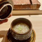 鮨 江藤 - 香住の蟹の茶碗蒸し