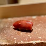 鮨 江藤 - 赤身（漬けマグロ）