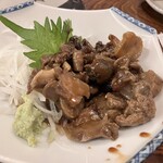 幸甚寿司 - 煮貝は日本酒に最適な肴です