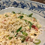 中華旬彩 森本 - 自家製チャーシュー炒飯アップ