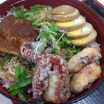 海と丘のリッチ丼