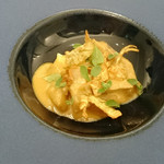 クイントカント - 6皿目：仔牛、カルチョーフィ、マルサラ、柔らかい仔牛に2種のアーティーチョクの食感