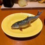 銀座 しのはら - 琵琶湖ホンモロコの塩焼き