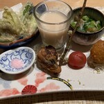 魚菜 基 - （６）油物　天麩羅　春野菜他