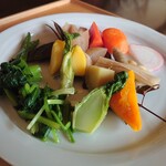 ふくべ三 - 野菜が又一段と美味しかったですょ♡(≧▽≦)