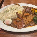 俺の牛タンカレー食ってみな。 - 