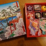 ゴンチャロフ - 料理写真:あらら　　楽しい　羽子板チョコレート