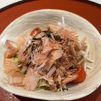 かわらまち 花ざくろ 川原町店 - 花ざくろ名物おかかサラダ