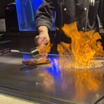 大阪 京橋 鉄板焼 ステーキ 玄牛 - 