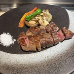 大阪 京橋 鉄板焼 ステーキ 玄牛 - 