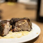 なぎさのハンバーガー - 薪火焼きスペアリブ