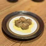 なぎさのハンバーガー - 北海道産生ホタテ貝の薪火焼き（4個）