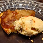 肉料理ふくなが - アップルタルト＆薬膳アイス