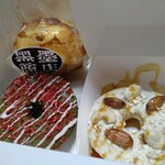 黒墨商店 - 料理写真:左上 カスタードブリュレ 下 抹茶ストロベリー