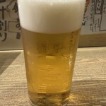 おでん 鈴 - 生ビール