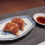私房菜 きた川 - ◆岩清水豚と白菜・キャベツの焼き餃子