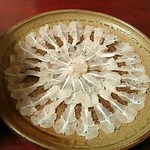 すし重 - 2014・7 薄切り鱧しゃぶしゃぶ(要予約)