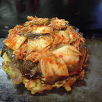お好み焼き ちとせ - キムチお好み焼き