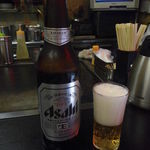 お好み焼き ちとせ - ビール