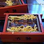 民芸茶屋六騎 - 料理写真:うなぎせいろ蒸し 竹