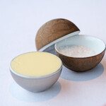 Héritage by Kei Kobayashi - ランチコース 17800円 のパンプリー 明太子の発酵バター、南フランスのカマルグの塩