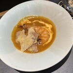 10/1 - 大人のコーンフレーク　和のビスクソース