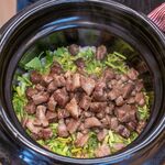 柚木元 - 2025.3 マガモとセリの炊き込みご飯