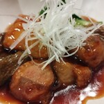 創作和食 旬華 - 京生麩と合鴨の治部煮