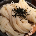 山元麺蔵 - 牛のホルモンのつけ麺、麺大盛り（アップ）