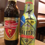 エガオノダイニング　CIRCLE - アメリカビール：：500円+ブラジルビール：黄緑色：600円　