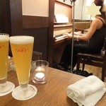 エガオノダイニング　CIRCLE - ベルギー生ビール：500円　