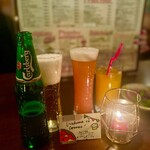 GanZo - 取り敢えず！と言うには色鮮やかなドリンク類(^^)