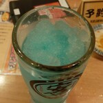 肉豆冨とレモンサワー 大衆食堂 安べゑ - みぞれ台湾風レモンサワー ※上から (2025.03.08)