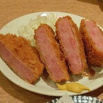 肉豆冨とレモンサワー 大衆食堂 安べゑ - 厚切りハム (2025.03.08)