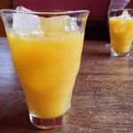 チキンハート - ライスは大・中・小選べて中か小ならドリンク付きますオレンジジュースかコーヒーか…