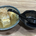 有希 - セットメニューで足りないので揚げ出汁豆腐頼みました
