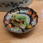 浪速 鮨波留加 - 赤貝とうるいのぬた