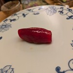 浪速 鮨波留加 - 赤身漬け