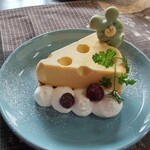 燻香廊 - 食べ応えのあるレアチーズケーキお勧めです
