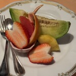 ステーキハウス キッチンリボン - 最優秀牛シャトーブリアンステーキ35,000円(デザート)