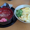 外苑 - 伊勢うどんと手ごね寿司のセット1,800円