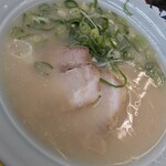 味心 - 塩とんこつラーメン　バリカタ　(塩バリ)　700円