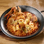 海鮮パエリア