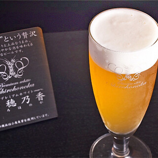 愛知限定醸造ビール『白穂乃香』や多彩なカクテルをラインナップ