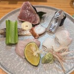 食らんど もっちゃん - 本日のええとこ盛り・ハーフ（2200円）