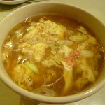 シロクマ食堂 - 紅ズワイ雑炊 2014.7.6