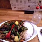 カレーの店 プーさん - インド風カレー「野菜チキン（プチ）」