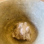 柚木元 - ⑭【口直し】
      田舎蒟蒻と胡桃の白和え