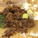ゴマの香り - 濃い味のお肉　挽肉では無かったような...
