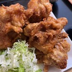 かさや食堂 - 唐揚げ近影